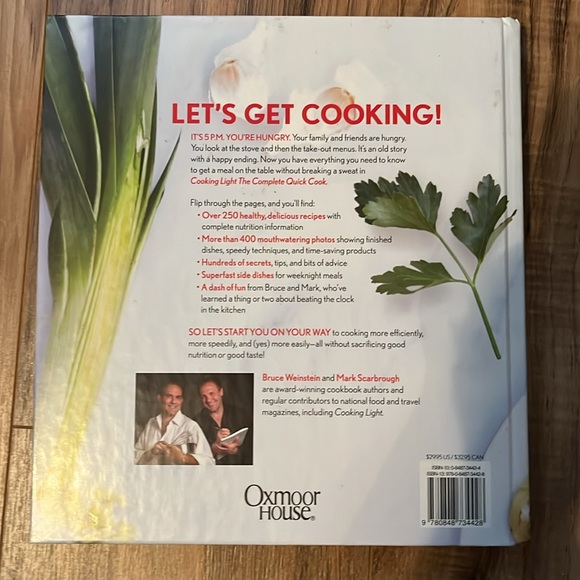 Cooking Light The Complete Quick Cook Book. - Picture 2 of 2